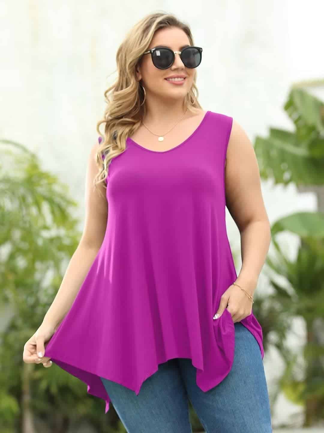 LARACE Sleeveless Tops for Womens V Neck T Shirts: The Perfect Summer Wardrobe Essential