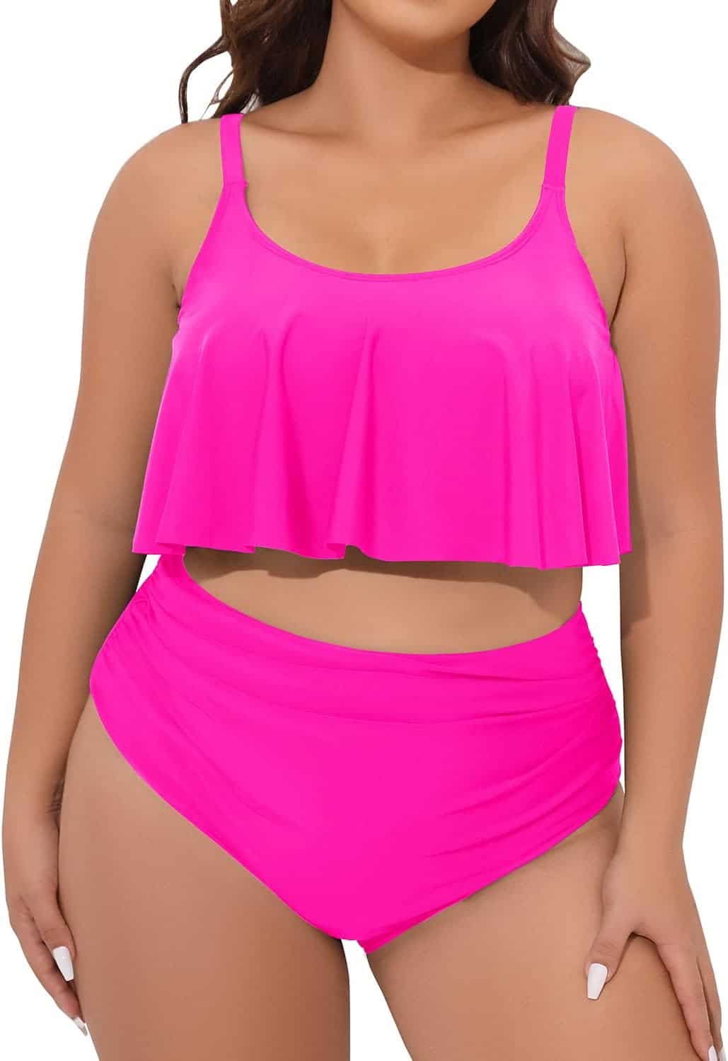 Aqua Eve Women Plus Size Two Piece Swimsuits: The Perfect Tummy Control Bathing Suits