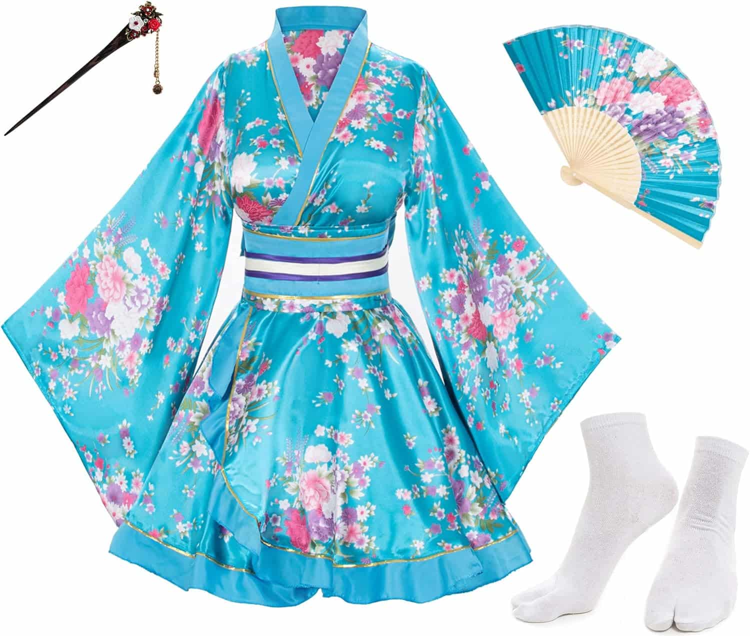 Elibelle Japanese Anime Women’s Dance Kimono Robe: A Review