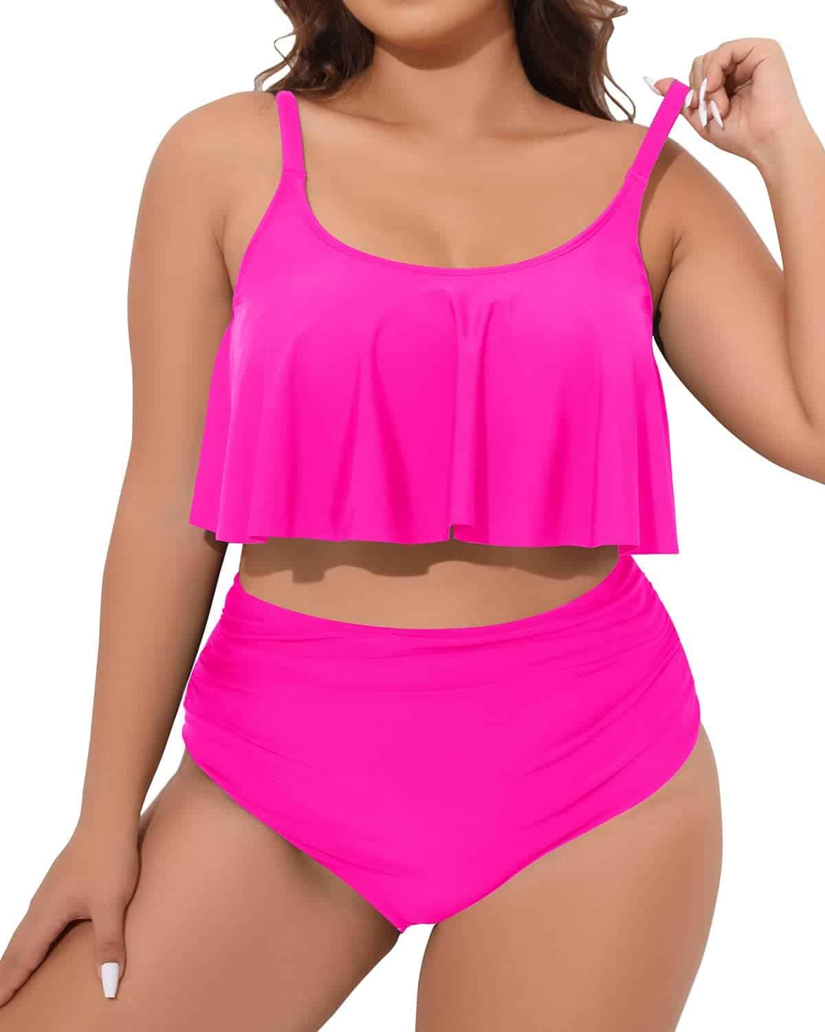 Aqua Eve Women Plus Size Two Piece Swimsuits: The Perfect Tummy Control Bathing Suits